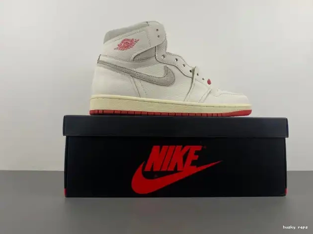 Rep Husky Cinnabar Air 1 DB4612-100 (W) Jordan Rare High OG Air 0514